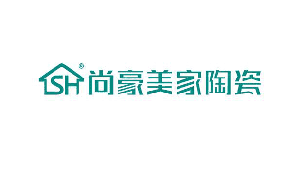 一線(xiàn)陶瓷品牌logo：尚豪美家陶瓷